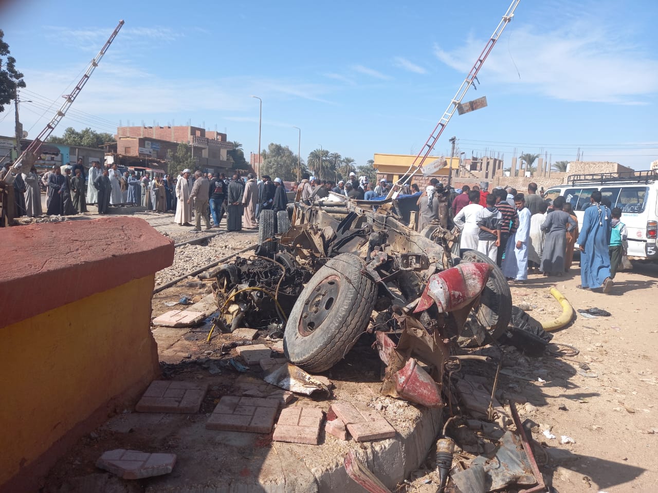 حادث قطار باسوان